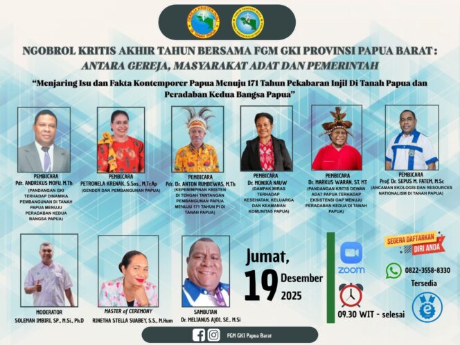 
					Ngobrol Kritis Ajak Publik Papua Terlibat Jaga Tanah Papua sebagai Warisan Leluhur